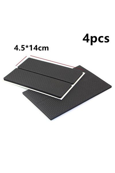 Choice 4.5x14cm-4pcs Self Adhesive Thickening Furniture Leg Feet Rug Felt Pads DIY Chair Anti Slip Wearproo