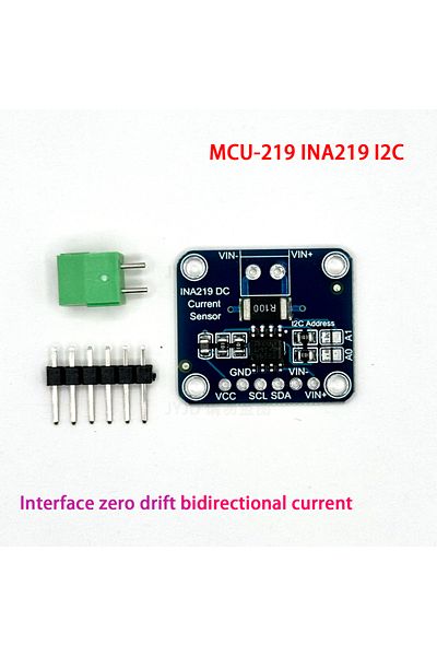 Choice MCU-219 INA219 I2C port Zero drift bidirectional current power supply monitoring sensor module MC...