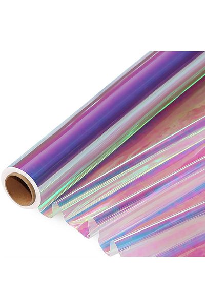 Choice Other other MULTI 1 roll Iridescent Cellophane Wrap for Gift Baskets Wrapping Paper Holographic Cell