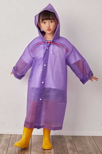 By Marine Purple Children's Raincoat Bymcygm004