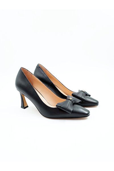 Tenau أحذية نسائية بكعب من الجلد الطبيعي