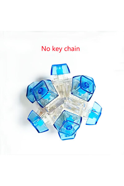 Choice1 سلسلة مفاتيح بدون قطعة واحدة، لعبة مفاتيح لوحة مفاتيح مربعة كروية إبد...