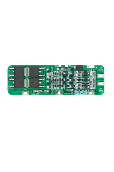 Choice 3S 20A 3S 20A Li-ion Lithium Battery 18650 Charger PCB BMS Protection Board 12.6V Cell 59x20x3.4mm M