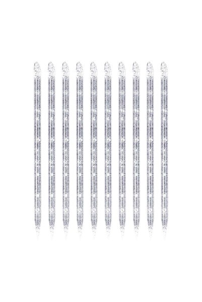 SensoPRO Milano Πιεστικά πετσάκια, διαφανές λευκό - Σετ 100 τεμαχίων