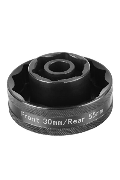 Choice أداة تثبيت صامولة عجلة دراجة نارية سوداء مقاس 30 مم 50 مم بمقبس سداسي ...