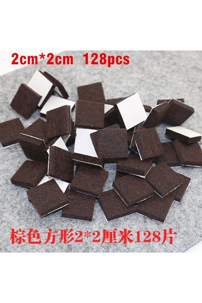 Choice M 32/160Pcs Thickened Felt Chair Leg Pads Round Square Floor Protector Self Adhesive Furniture Tabl.