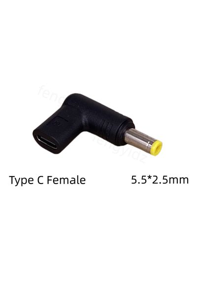 Choice 19.5v 5.5-2.5 Usb C Pd To Dc Power Connector Universal 5v 9v 12v 15v 19v Typec To Dc Jack Plug Charg
