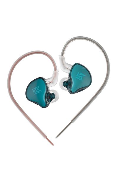 KZ Cyan no mic KZ EDC X High Quality Dynamic High Temperature HIFI Minimally Designed In Ear Wired Earp