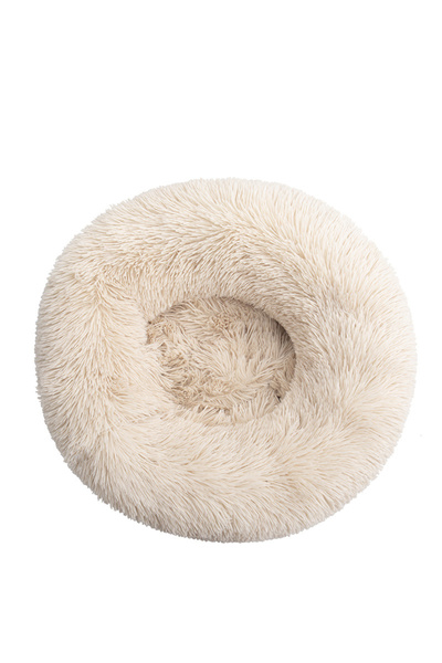 Choice M 50CM E 40-110cm Round Pet Bed for Large Dog Bed Super Soft Cat Bed Long Plush Dog House for Medium