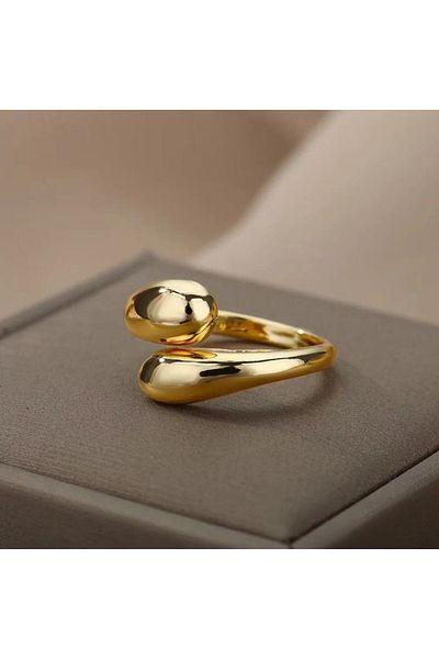 Choice resizable J030008-3 Fashion Exquisite Vintage Glossy Star Ladies Ring, Open, Wedding, Couples, Jewel
