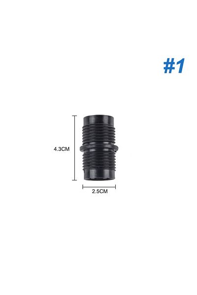 JETTING 1 1PCS 12mm/16mm Double Tap Quick Release Connector Aquarium Water Control Valve Hose Pipe Aquarium.