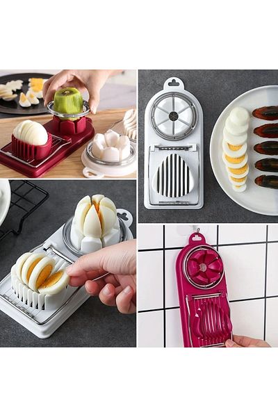 Skygo Buffer ®   Multifunctional Even Egg, Fruit Slicer Cutter Apparatus