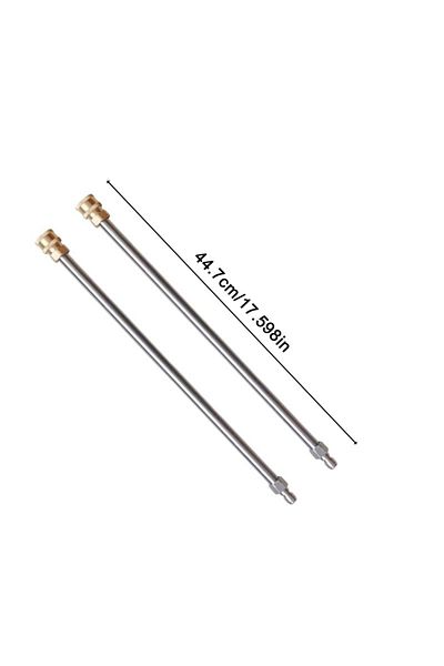 Choice 2 PCS High Pressure Car Washer Extension Wand Stainless Steel 1/4 Inch Quick Connect Power Washer La
