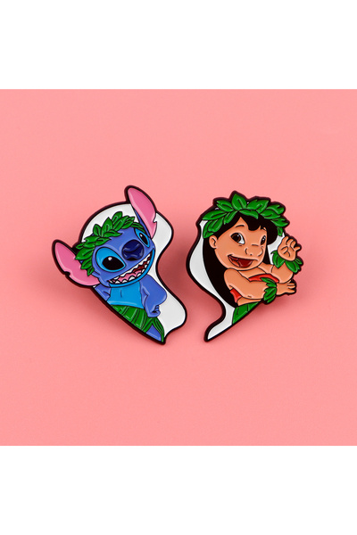 Choice شارات دبوس مطلية بالروديوم عليها رسومات لطيفة وشخصيات كرتونية على حقيب...