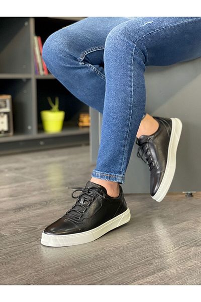 MOR KUNDURA Genuine Leather Daily Use Sneakers Men's Shoes