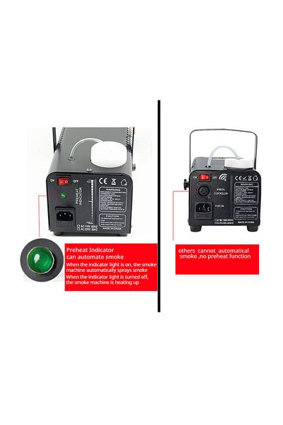 Choice Eu plug Disco Party automatic fog machine LED-600PLUS wedding club fogger DJ remote smoke device