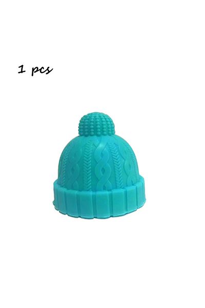 Choice 1pcs light green Creative Magic Hat Wine Stoppers Silicone Wine Stopper Reusable Decorative Wine Sea