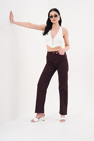 PENTHİLUS Women's Palazzo Jeans