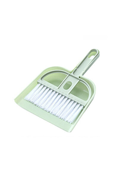 Choice مجموعة مكنسة صغيرة للقطط والهامستر باللون الأخضر، أدوات تنظيف احترافية...