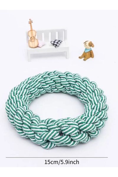 Choice 1pc random color Pet Dog Rope Toy Durable Chew Bite Resistant Pet Toys for Medium Large Dogs Golden