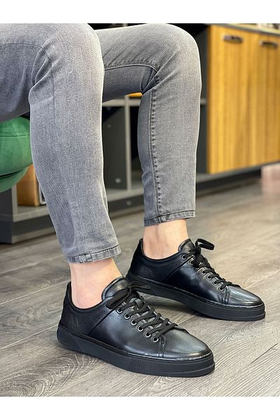 MOR KUNDURA Genuine Leather Daily Use Sneakers Men's Shoes