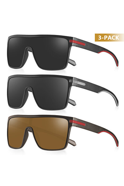 Choice Other C19 CRIXALIS Fashion Polarized Sunglasses For Men Square Oversiz...