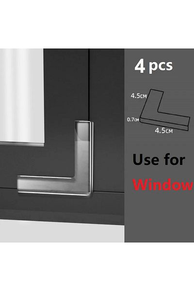 Choice Window-4pcs 4pcs/10pcs Children Baby Safety Silicone Protector Table Corner Edge Protection Cover Ch