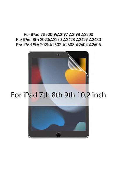 Choice 7th 8th 9th (10.2) TBTIC Matte Screen Protector for IPad Air6 M2 Pro11 M4 2024 Air 5 4 10.9 10th 9th