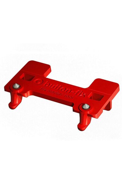 Button-Fix Sistem de fixare ascuns pentru panouri, suporturi și mobilier, Button-Fix tip 2, pachet de 100 bucăți