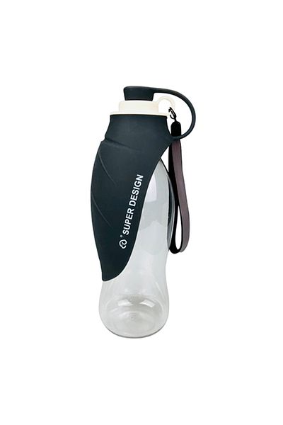 Choice A 580ml Sport Portable Pet Dog Water Bottle Silicone Travel Dog Bowl For Puppy Cat Drinking Outdoor.