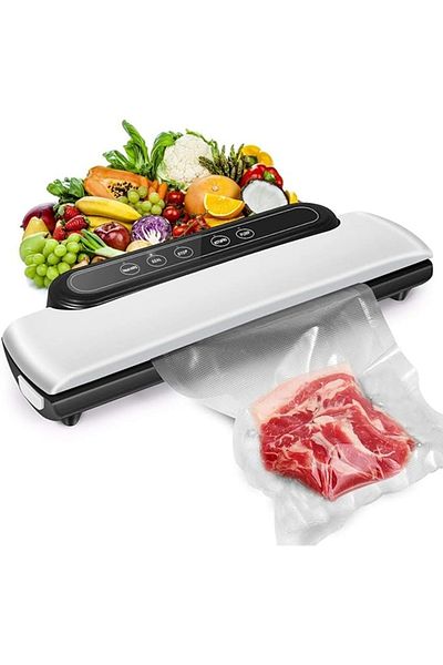 SWISSHOME Automatic Food Saver Vacuum Seale Led Indicator Lights Compact Design for Food Preservation