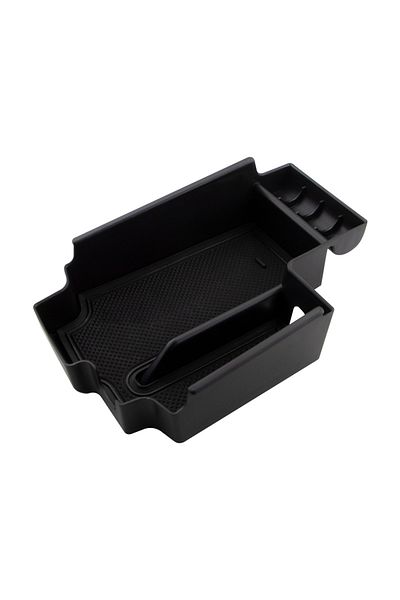 Choice black For BMW 5 Series G30 G31 2020-2023 Storage Box Car Central Armrest ABS Storage Box Organizer f