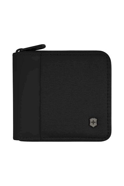 Victorinox 653367 Travel Essential Zip Around Wallet, Black