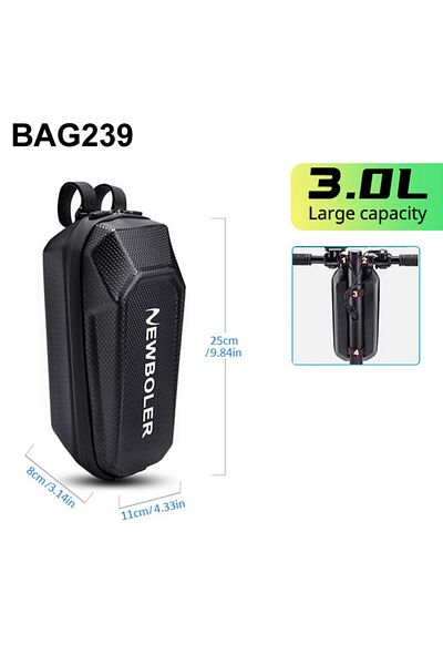 Choice Bag239-3l Newboler 3l/5l Electric Scooter Bag Accessories Electric Vehicle Bag With Usb Port Waterpr