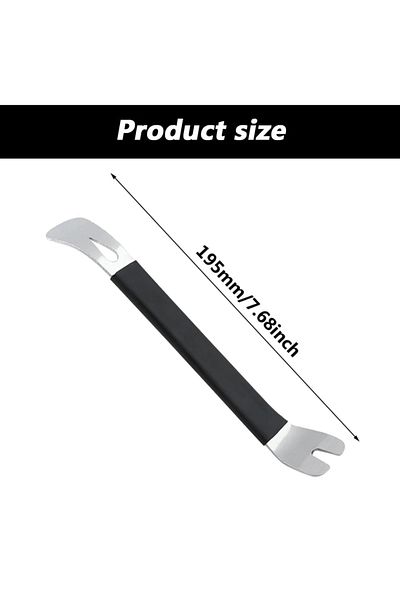 Choice 1 PC New Car Interior Clip Panel Trim Installation Removal Tool Stainless Steel Pry Plate Conversion