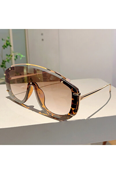 Choice 2390c1-leopard كما هو موضح في الصورة KAMMPT Y2k نظارات شمسية نسائية أن...