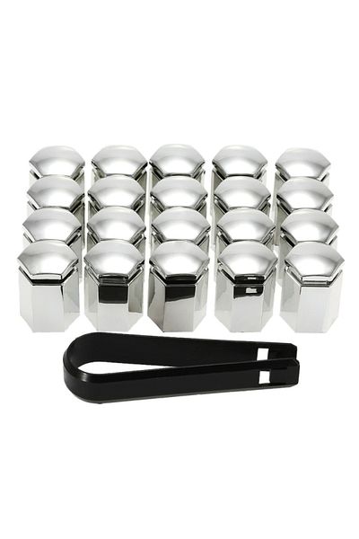 Choice 20Pcs Special 17mm Car Wheel Nut Bolt Covers Plastic Caps for Vauxhall