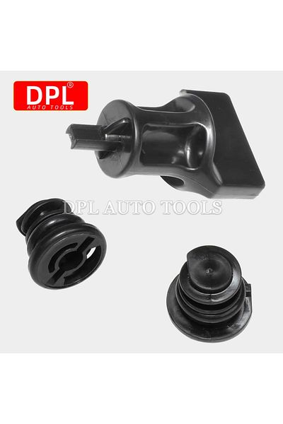 Choice black 3 Packs 06L103801 Oil Drain Plugs with Oil Drain Plug Removal Tool for Volkswagen 1.8L 2.0L an
