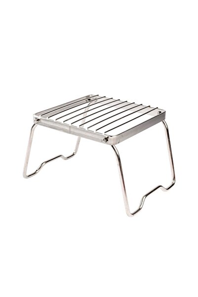 Choice 1 قطعة حامل موقد خارجي من الفولاذ المقاوم للصدأ للتخييم محمول قابل للط...