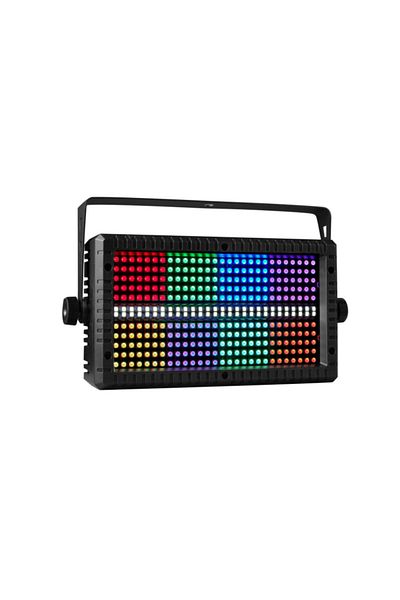 Choice UK Plug 60W Mni LED Strobe RGB 3in1 8 Partition +White 8000K 4Partition DMX Super Bright Dj Wash Ba