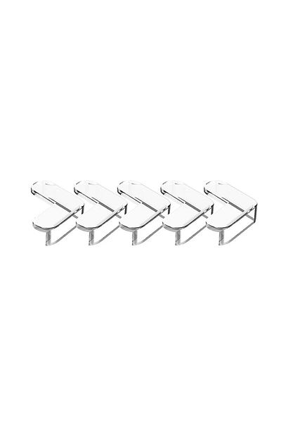 Choice L-shape 5PCs Table Corner Protector Transparent Self-adhesive Anti-collision Furniture Corner Protec