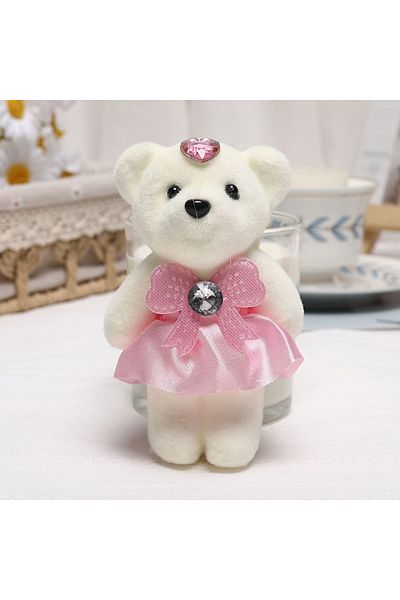Choice Pink Cute Mini Doll Toy Cartoon Plus Plush Plush Animal Small Teddy Bear Bouquet Bear Kid Toys Plush