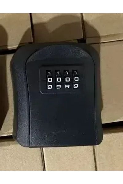 Choice Black Medium Key Keeper Combination Lock Wall Mounted Waterproof 4 Digits Passwords 5 Keys Storage B