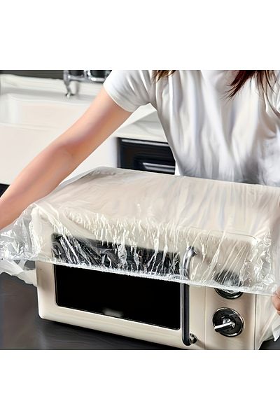 Choice 10pcs dust cover 10pcs reusable transparent protective covers, disposable dust cover for vacuum clea