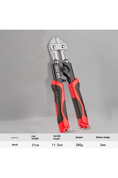 Choice A1 Bolt cutters Bolt Cutter, 8"Wire Breaker Pliers, Chain Lock Cutter HeavyDuty,Cut off Wires, Bar,H