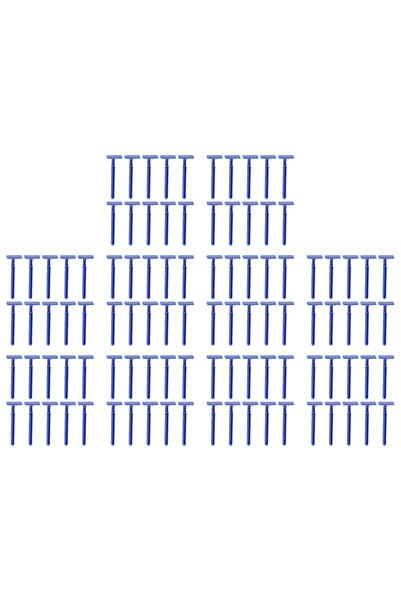 Choice6 100 قطعة من 300 إلى 10 قطع من شعيرات الحلاقة للاستخدام مرة واحدة، ماك...