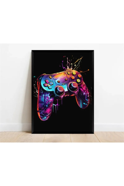 Choice52 40x60cm No Frame 27 Pop Neon Video Game Character Poster Gamepad Hea...