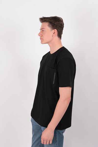 Diandor T-Shirt - Μαύρο - Κανονική εφαρμογή