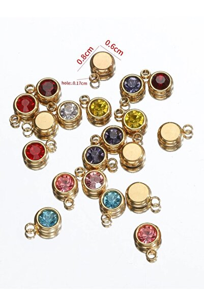 Choice 20 قطعة من المعلقات الكريستالية المصنوعة من الفولاذ المقاوم للصدأ بقطر...