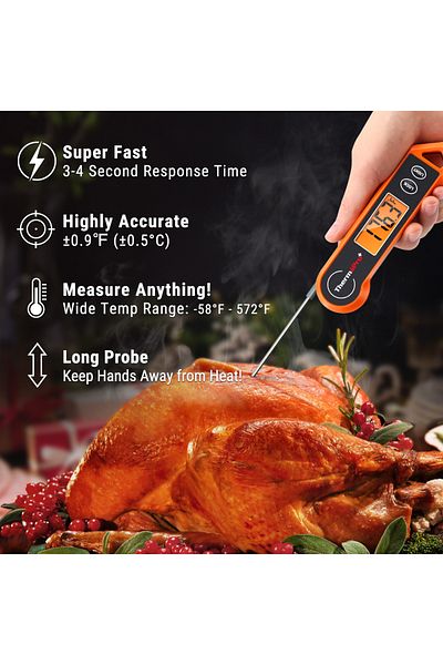 Choice Thermopro Tp19h Fast Reading Waterproof Meat Thermometer Digital Bbq Thermometer With Backlight